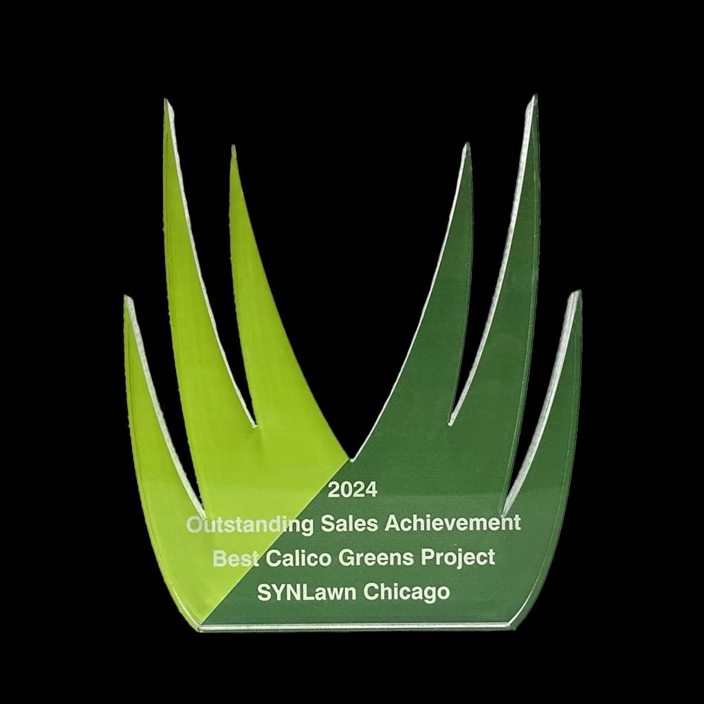 SynLawn Chicago award-winning Calico Greens project