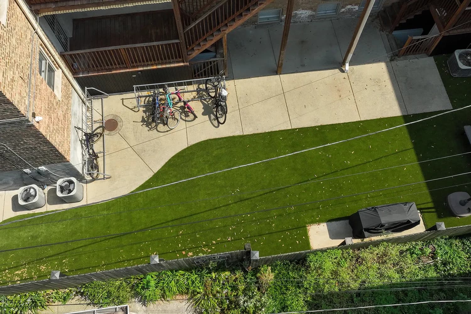 SynLawn Chicago community common-area turf