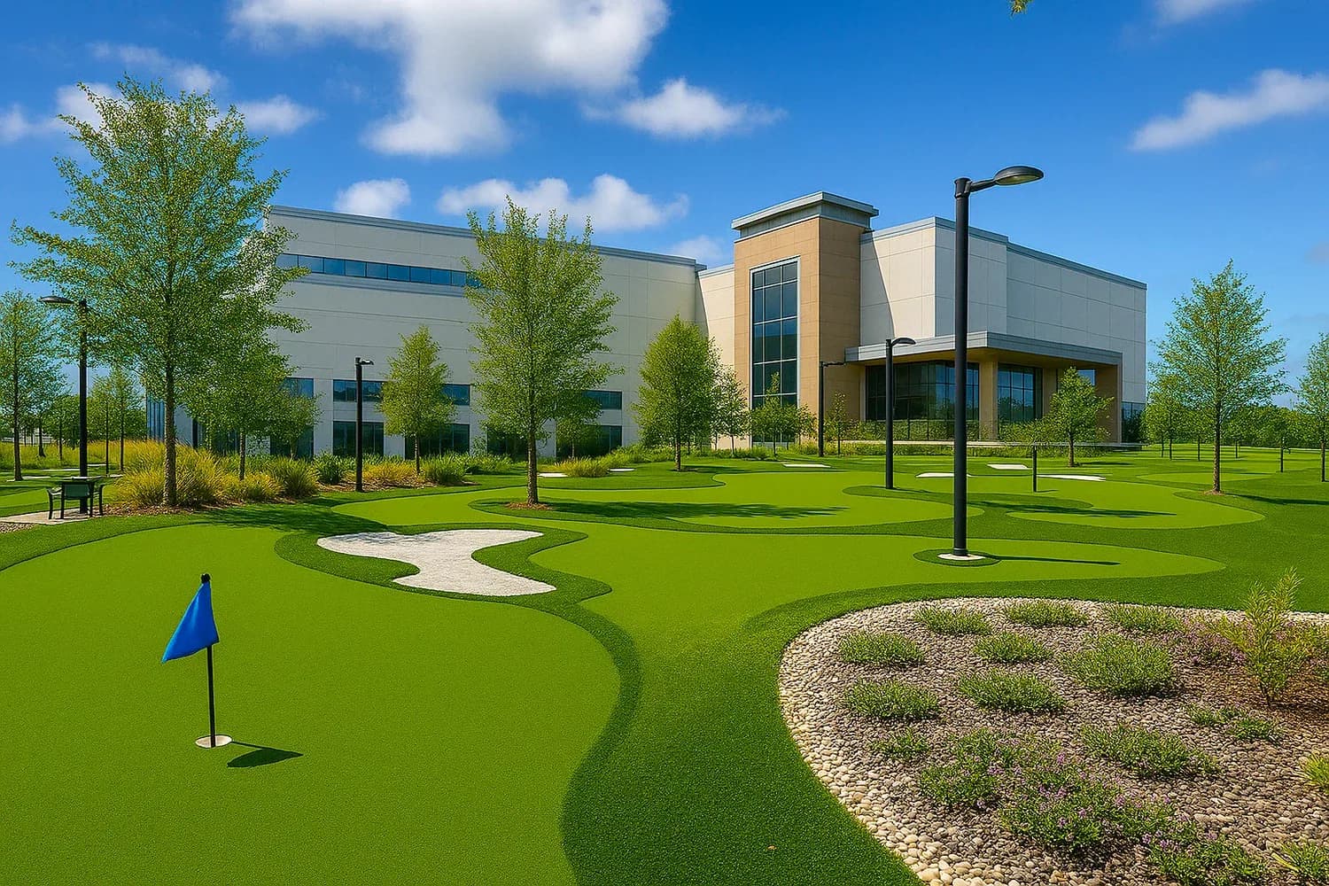 SYNLawn Chicago Golf Putting Green